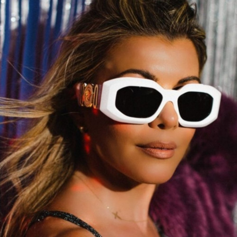 NEW VERSACE UNISEX SUNGLASSES VE4425U 314/87 MOD BE4425U WHITE  MEDUSA VERSACE